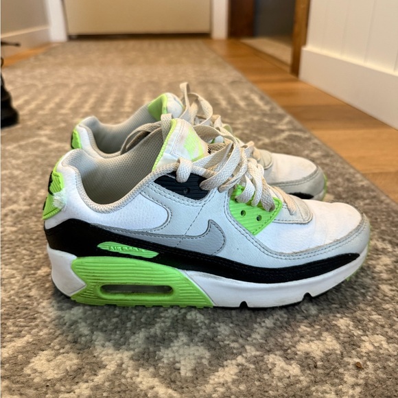 Nike Other - Nike Kids Sneakers - White and Neon Green